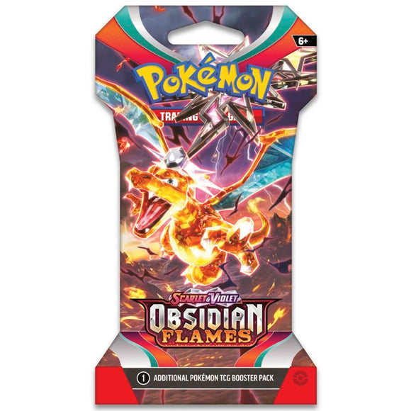 Pokemon TCG Obsidian Flames - Blister Booster Pack - Charizard ex