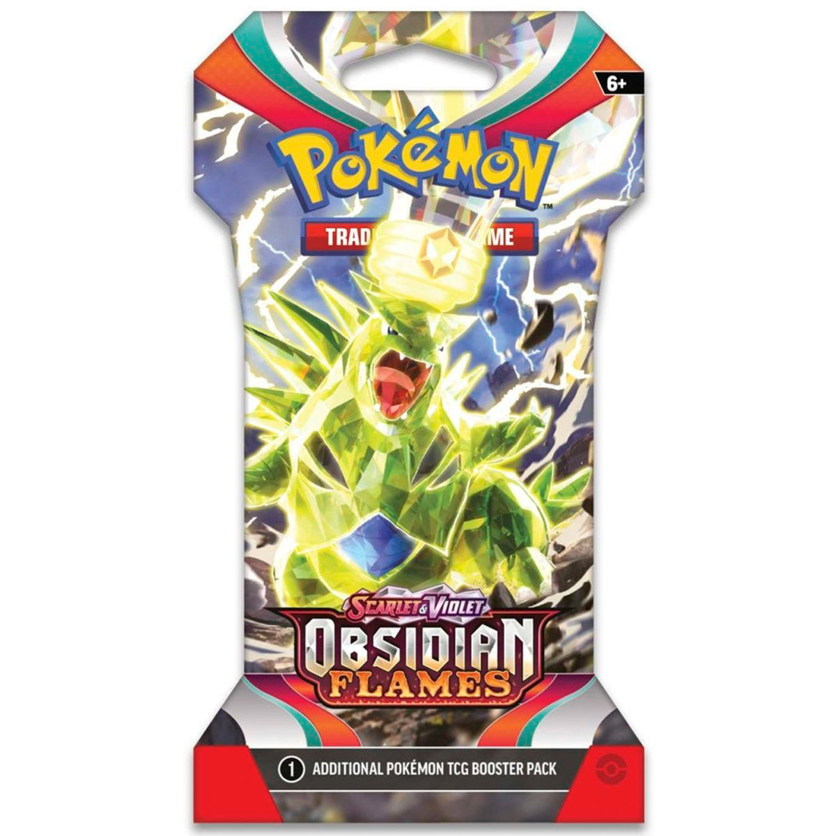 Pokemon TCG Obsidian Flames - Blister Booster Pack - Tyranitar ex