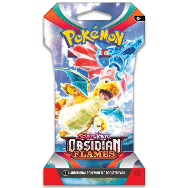 Pokemon TCG Obsidian Flames - Blister Booster Pack - Dragonite ex