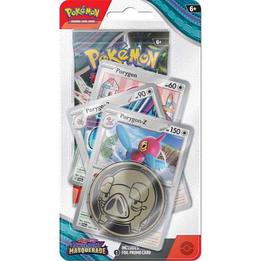 Pokemon TCG - Twilight Masquerade - Checklane Blister - Porygon
