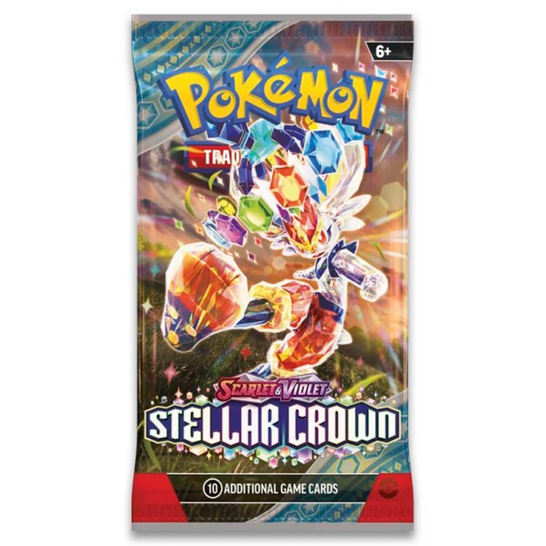 Pokemon TCG Stellar Crown - Booster Pack - Cinderace