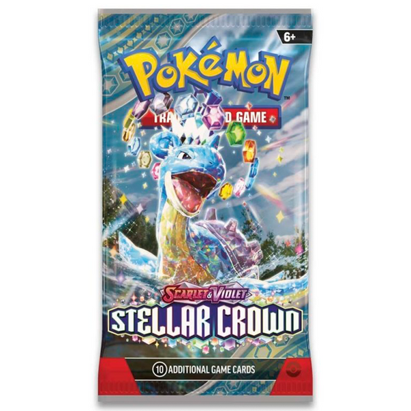 Pokemon TCG Stellar Crown - Booster Pack -  Lapras