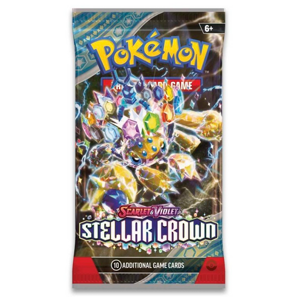 Pokemon TCG Stellar Crown - Booster Pack - Galvantula