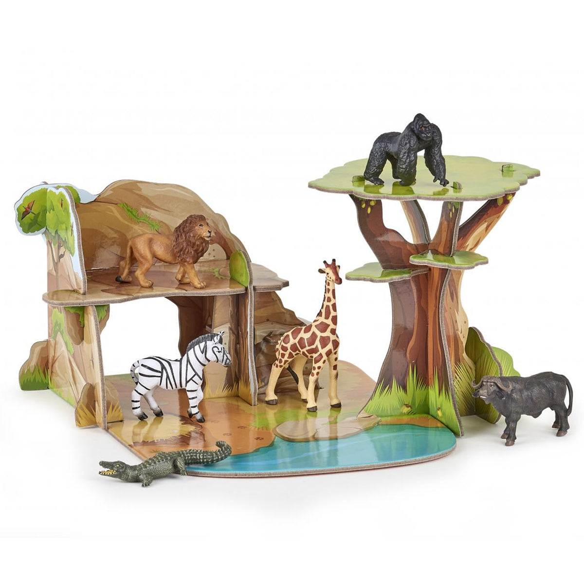 Papo Mini Savannah – Animal Kingdoms Toy Store