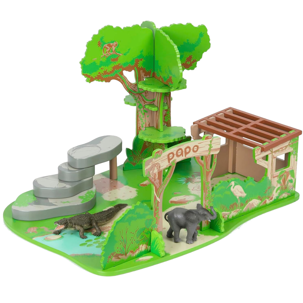 Papo Animal Reserve Gift Box