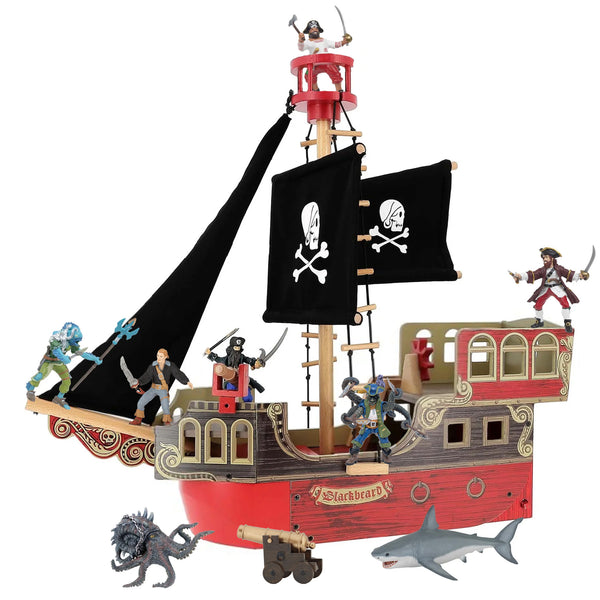 Papo Pirate Ship – 10 piece set
