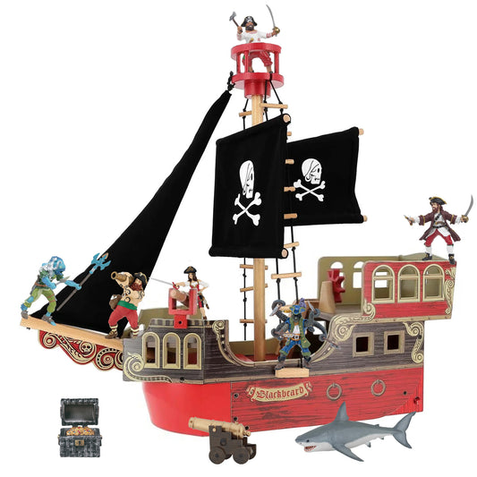 Papo Pirate Ship – 10 piece set