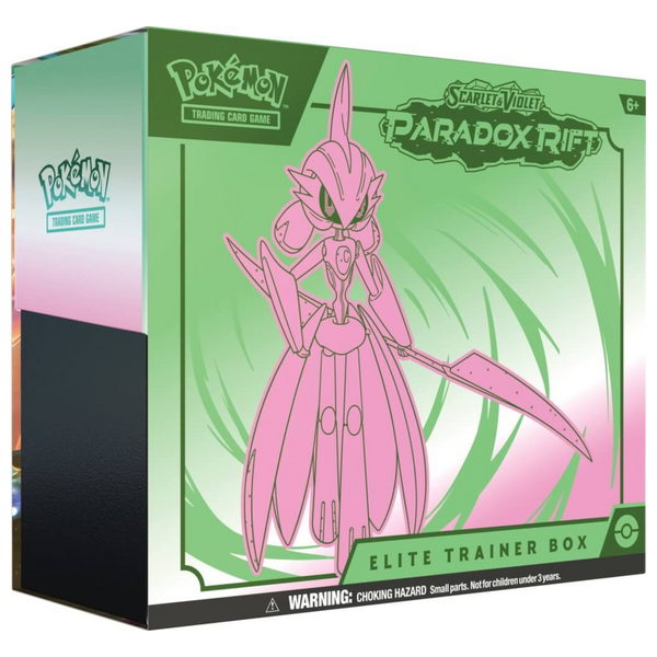 Pokemon TCG - Scarlet & Violet 4 Paradox Rift Elite Trainer Box - Iron Valiant