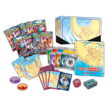 Pokemon TCG - Scarlet & Violet 4 Paradox Rift Elite Trainer Box - Roaring Moon