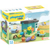 Playmobil 1.2.3. Animal Kennels with Treat Dispenser
