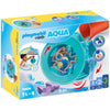 Playmobil 1.2.3. Aqua Water Wheel with Baby Shark - Damaged Box
