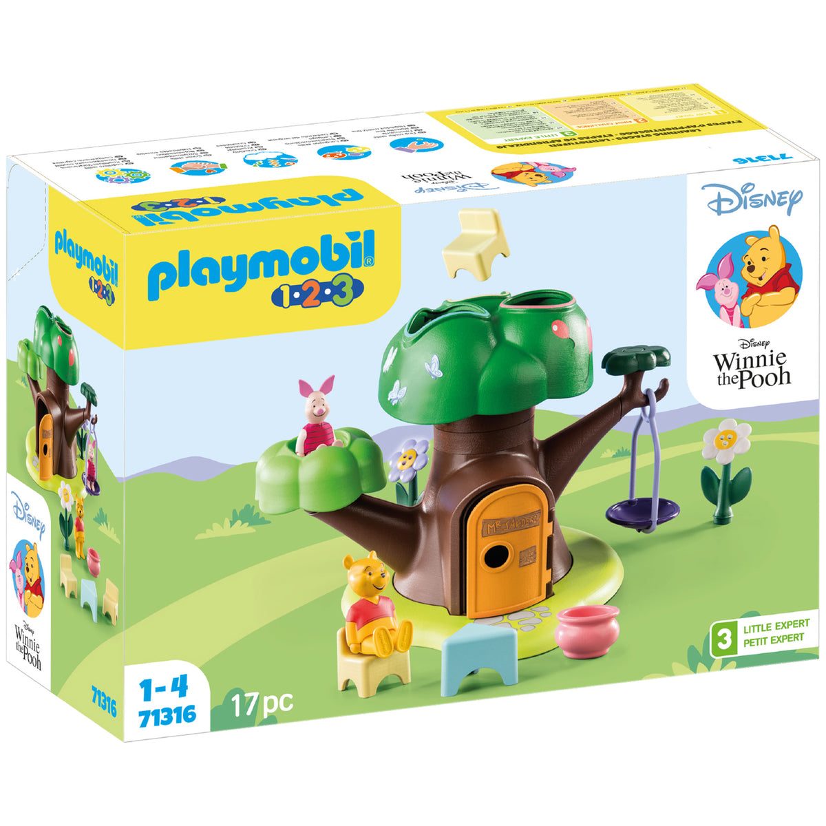 Playmobil 1.2.3. & Disney: Winnie's & Piglet's Tree House