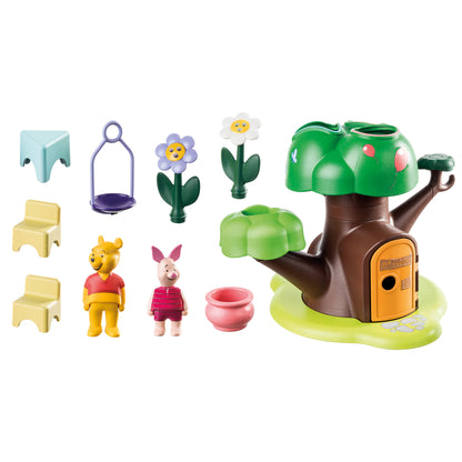 Playmobil 1.2.3. & Disney: Winnie's & Piglet's Tree House
