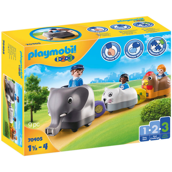 Playmobil 1.2.3 Animal Train