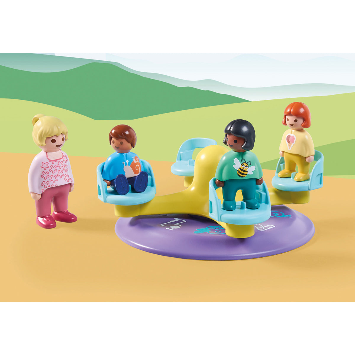 Playmobil 1.2.3 Number-Merry-Go-Round