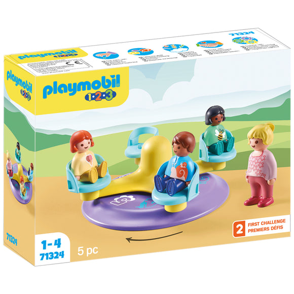 Playmobil 1.2.3 Number-Merry-Go-Round