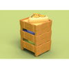 Playmobil 1.2.3 Organic Market Stall & Forklift