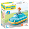 Playmobil 1.2.3 Push & Go Car