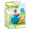 Playmobil 1.2.3 Rocking Snails with Rattle Feature - Pre Sale