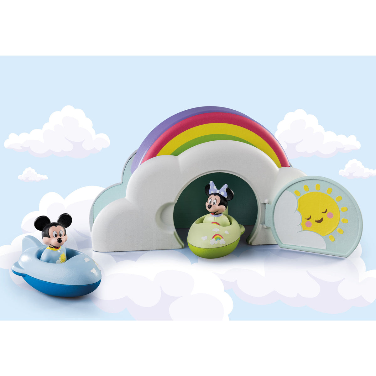 Playmobil 1.2.3 & Disney: Mickey's & Minnie's Cloud Home