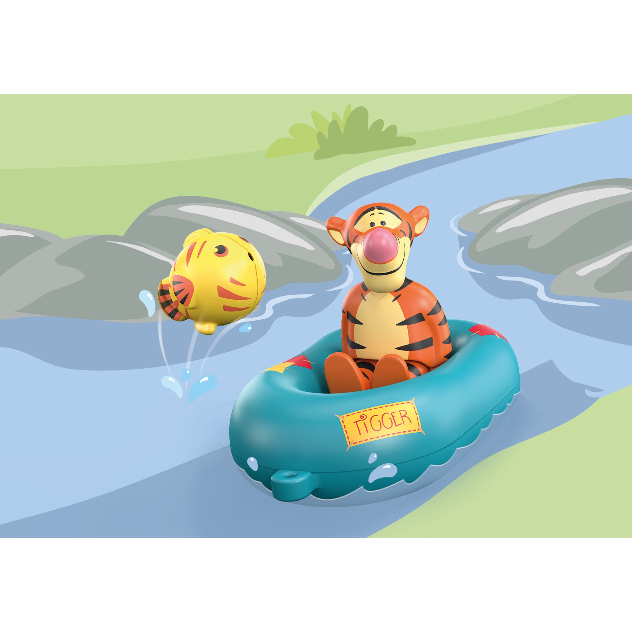 Playmobil 1 2 3 Disney Tigger s Rubber Boat Ride Animal Kingdoms playmobil-1-2-3-disney-tigger-s-rubber-boat-ride-animal-kingdoms