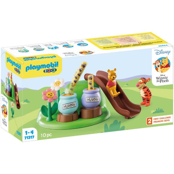 Playmobil 1.2.3 & Disney: Winnie's & Tigger's Bee Garden - Pre Sale