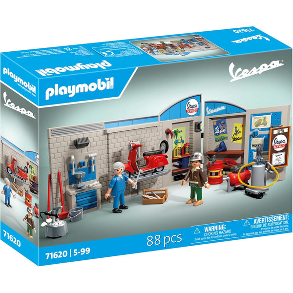 Playmobil 60s Vespa Garage