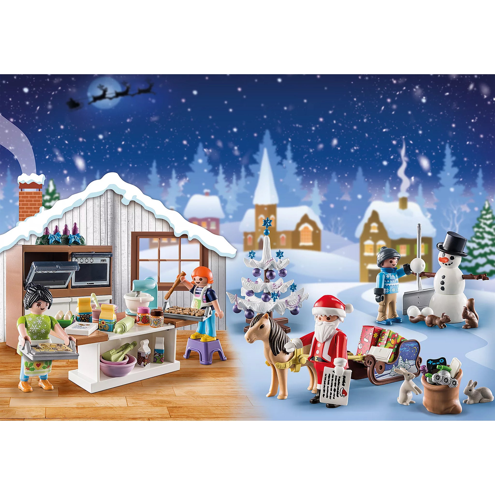 Playmobil Advent Calendar Christmas Baking Animal Kingdoms Toy Store
