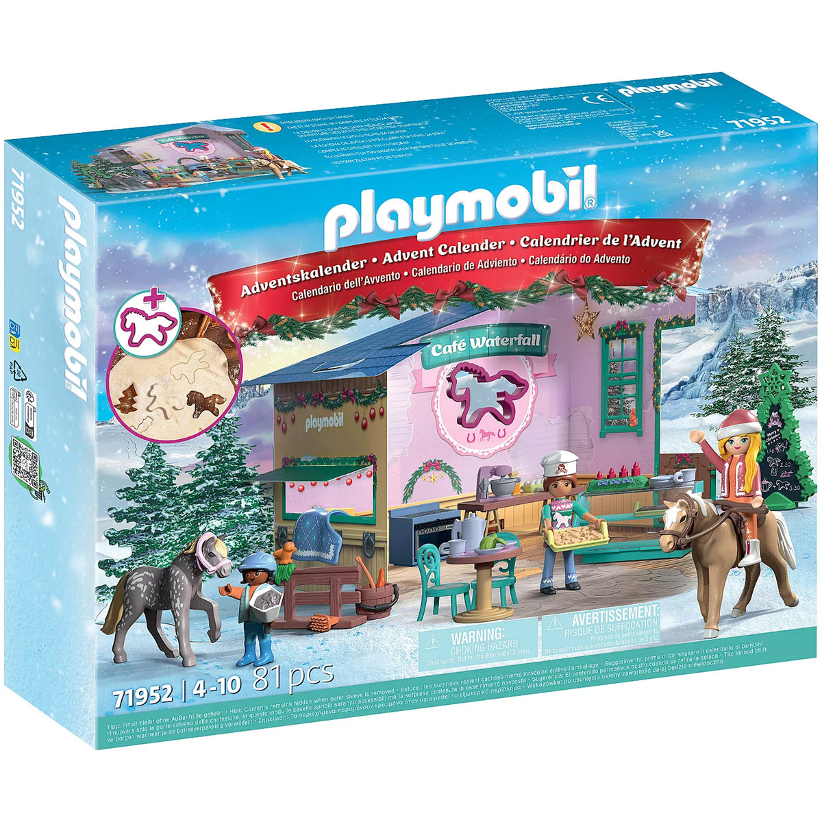 Playmobil Advent Calendar: Christmas at the Rider Cafe