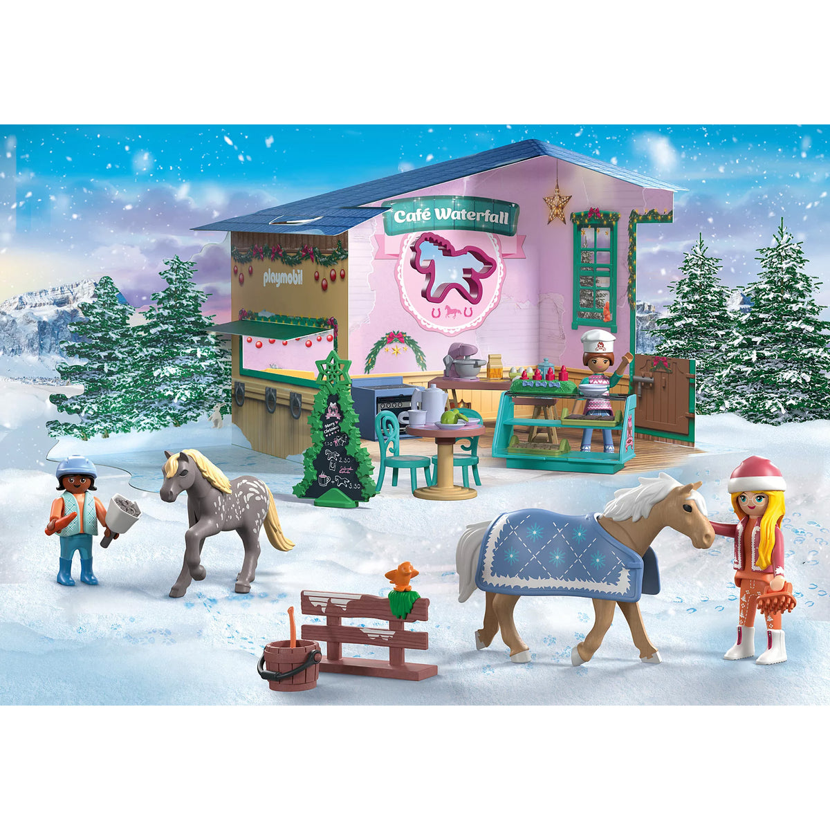 Playmobil Advent Calendar: Christmas at the Rider Cafe