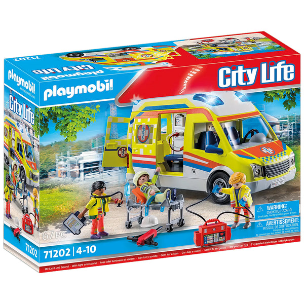 Playmobil Ambulance with Lights and Sound