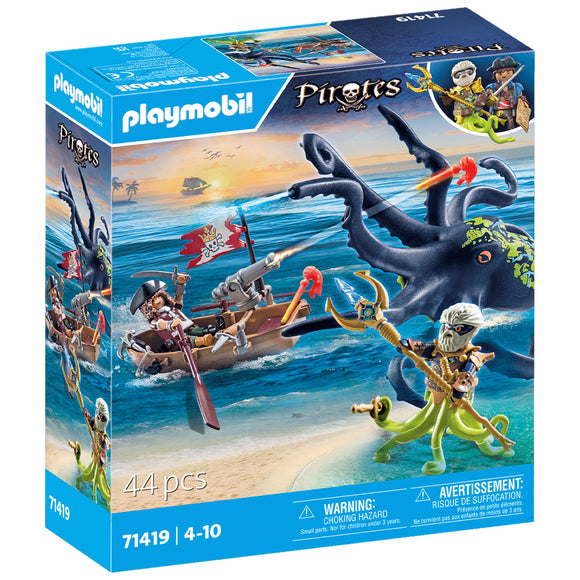 Playmobil Battle Against the Giant Octopus - Pre Sale