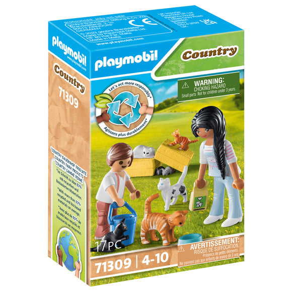 Playmobil Cat Family