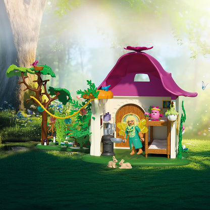 Playmobil Cozy Fairy Home with Golden Unicorn