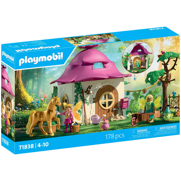 Playmobil Cozy Fairy Home with Golden Unicorn