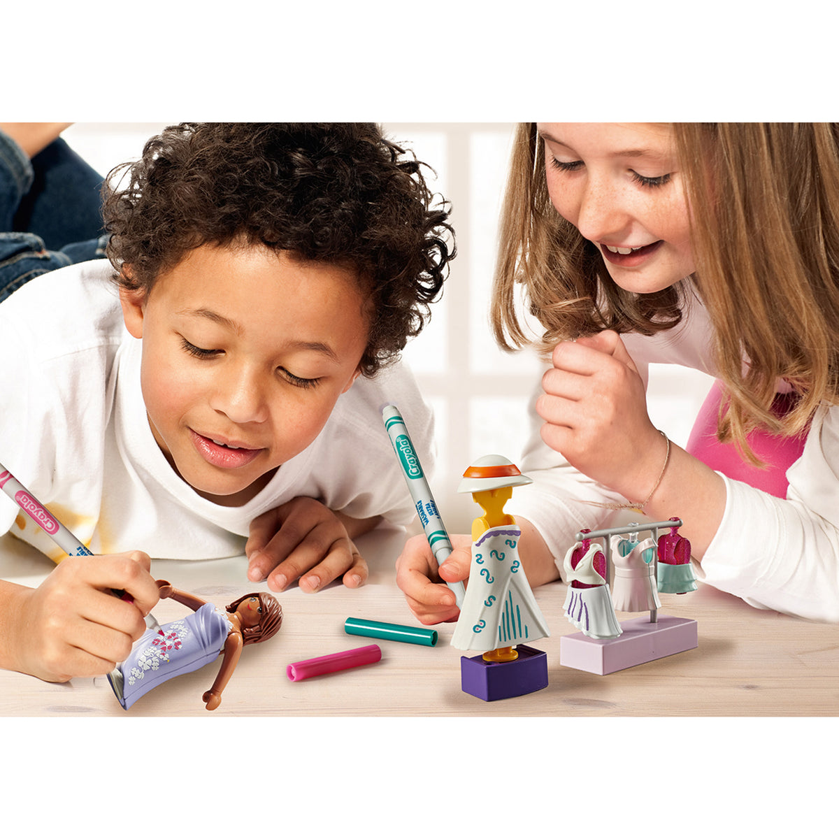 Playmobil Crayola Colour Fashion Design Set