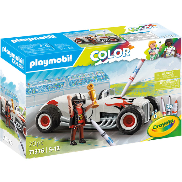 Playmobil Crayola Colour Racing Car