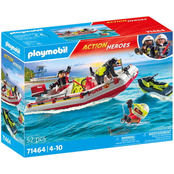 Playmobil Fireboat with Aqua Scooter