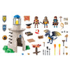 Playmobil Knights Tower with Black Smith & Dragon