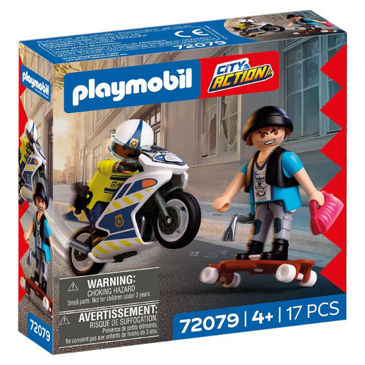 Playmobil Motorcycle Chase