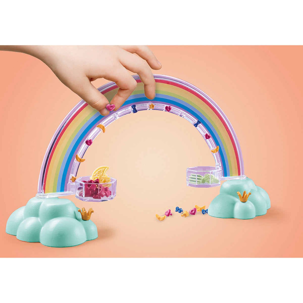 Playmobil Pegasus with Rainbow in the Clouds