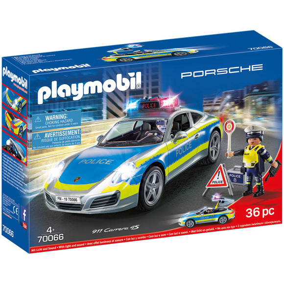 Playmobil Porsche 911 Carrera 4S Police