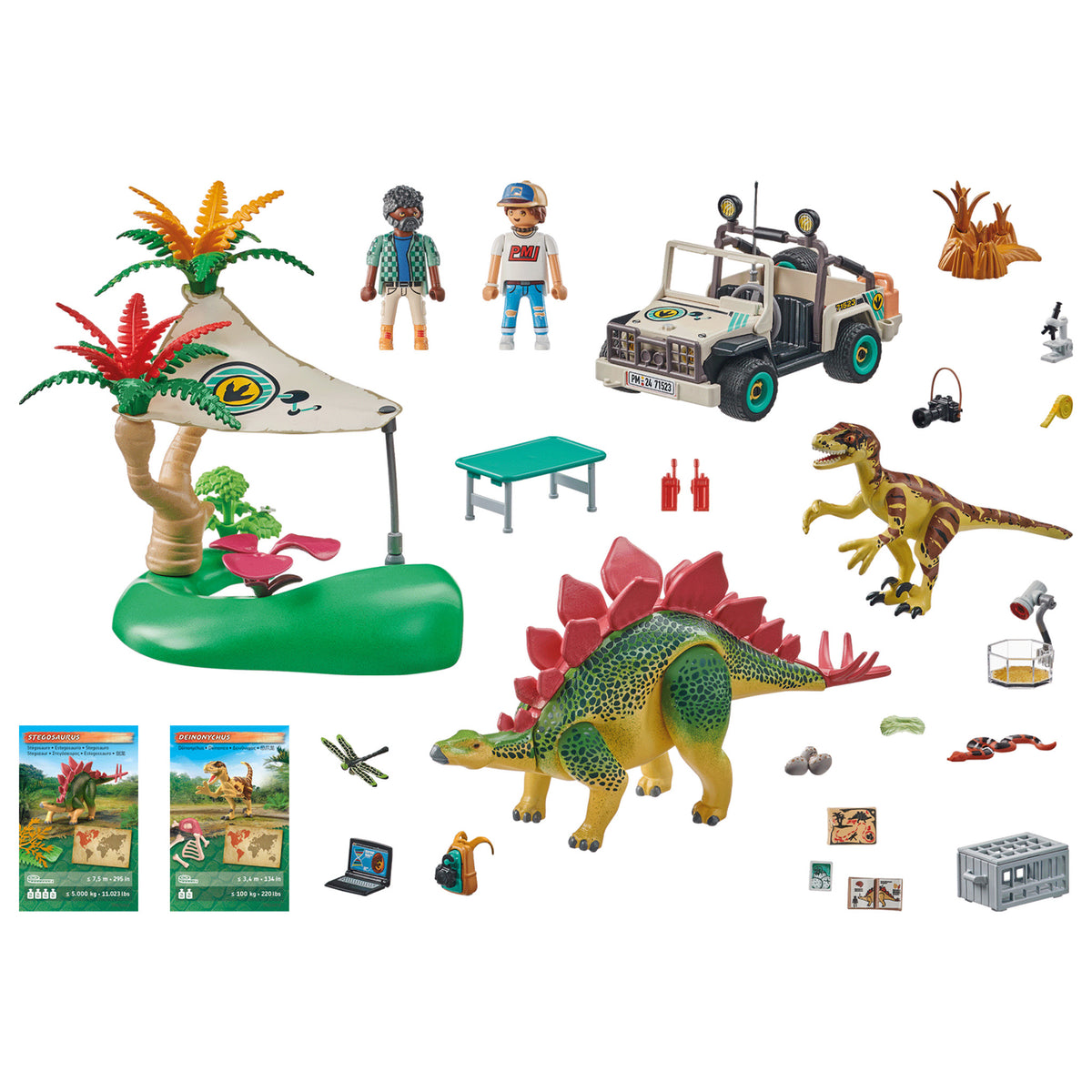 Playmobil Research Camp with Dinos