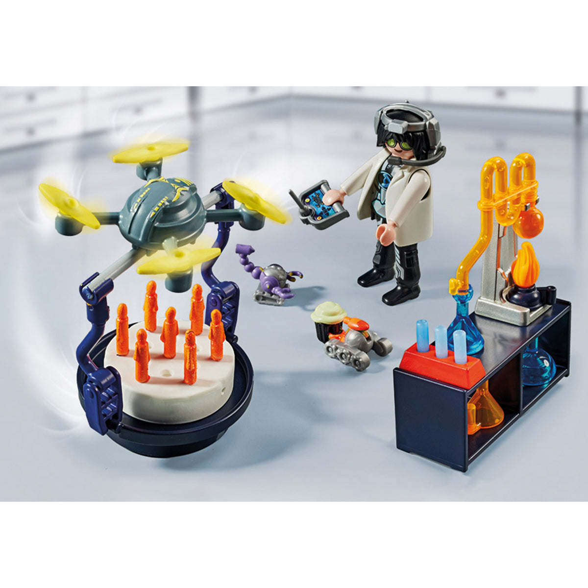 Playmobil Researchers with Robots Gift Set