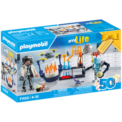 Playmobil Researchers with Robots Gift Set