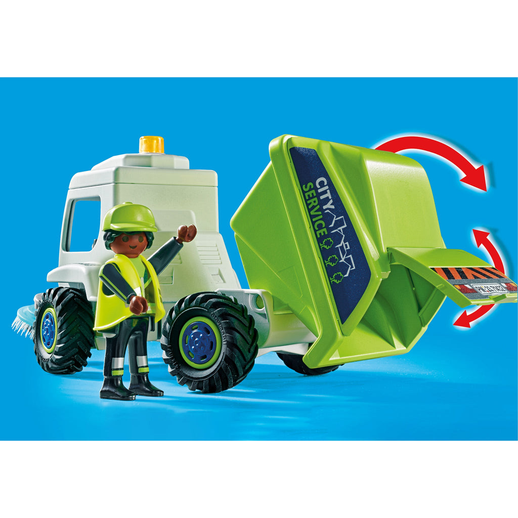 Playmobil Road Sweeper Pre Sale Animal Kingdoms Toy Store
