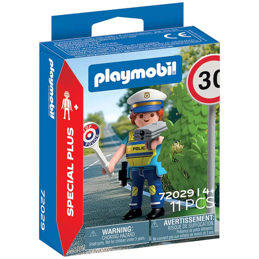 Playmobil Special Plus Police Officer with Speed Detector