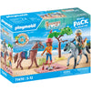 Playmobil Starter Pack Horse Riding Trip with Amelia & Ben - Pre Sale