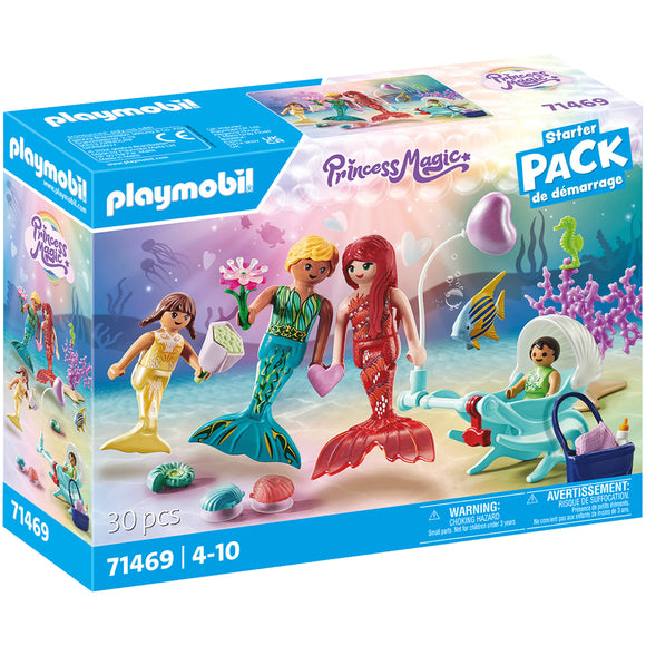 Playmobil Starter Pack Mermaid Family