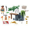 Playmobil Starter Pack Pirate with Alligator